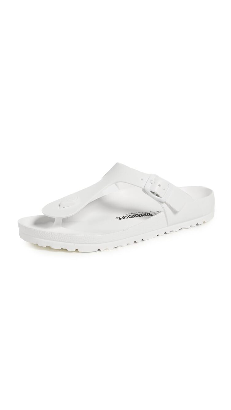 Birkenstock Women's Gizeh EVA Sandals, White, 5-5.5 Medium US